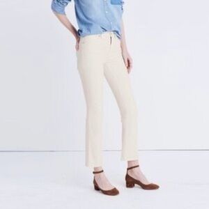 Madewell Cali Demi‎ Boot Cream/White Size 33 Petite